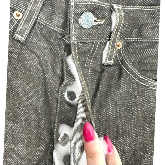 Levi's 501XX Men's 29 x 30 Straight Leg Button Fly Brown Denim Wash Cotton - Picture 4 of 12